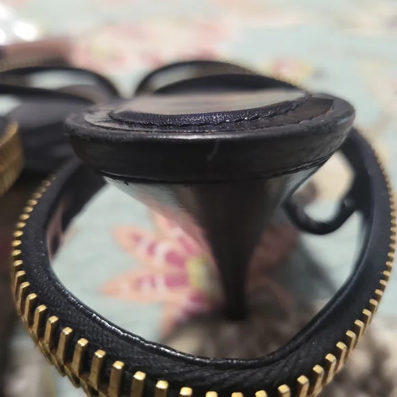 Burberry Zipper Slingback Heels - Picture 8 of 8